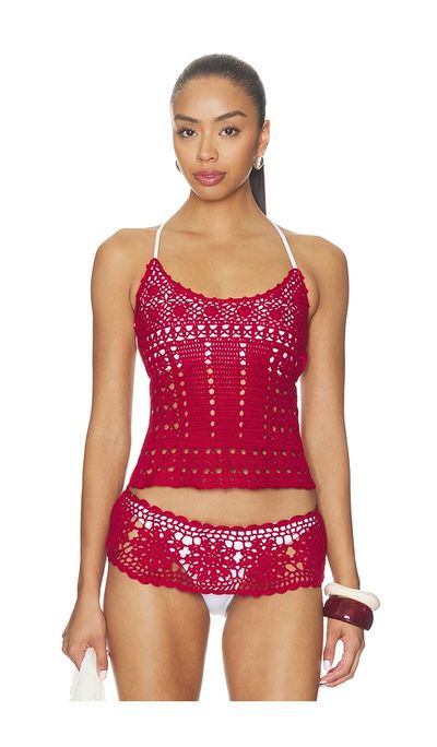 Frankies Bikinis Frankies Bikinis Nari Crochet Top