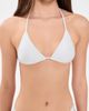 Frankies Bikinis Frankies Bikinis Nick Satin Bikini Top Moon - 2