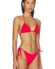 Frankies Bikinis Frankies Bikinis Nick Smocked Bikini Top - 2