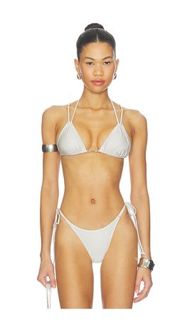 Frankies Bikinis Frankies Bikinis X Jennie Mabel Satin Top