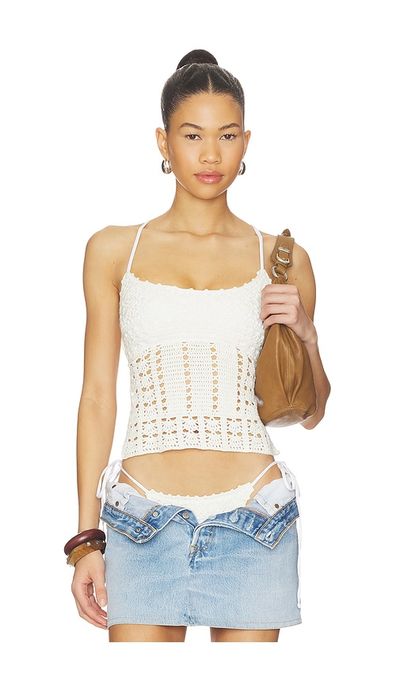 Frankies Bikinis Frankies Bikinis X JENNIE Nari Crochet Top