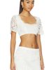 Frankies Bikinis Frankies Bikinis X Paige Lorenze Honeymoon Lace Blouse - 2