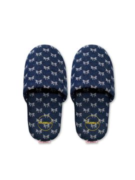 FRANKLY! Atelier Slipper_Heavy Blue