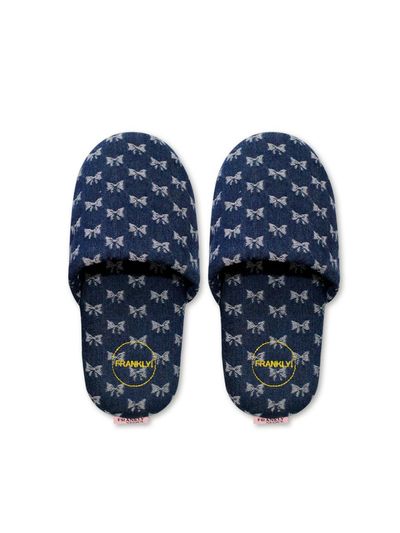 FRANKLY! Atelier Slipper_Heavy Blue