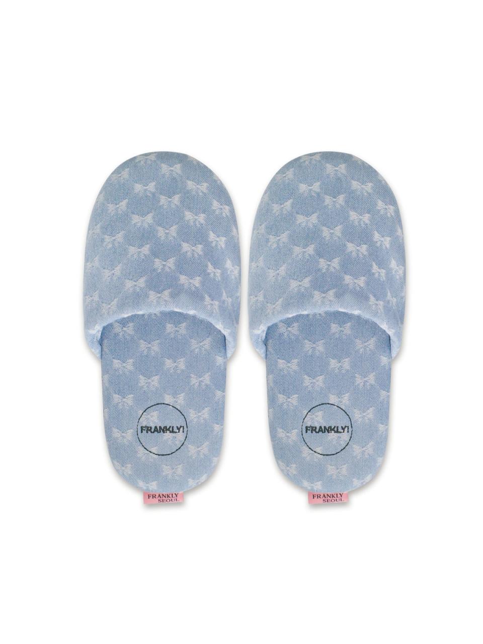 FRANKLY! Atelier Slipper_Light Blue