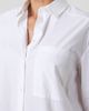 Franne Golde Franne Golde Oversized Cotton Poplin Button-Up Shirt - 4