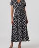 Franne Golde Franne Golde Sloane Dot Print Belted Shirt Dress - 1