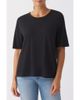Franne Golde Franne Golde Slub Jersey Elbow Sleeve Crew Tee - 1