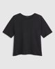 Franne Golde Franne Golde Slub Jersey Elbow Sleeve Crew Tee - 4