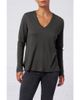 Franne Golde Franne Golde Slub Jersey Long Sleeve Tee - 1