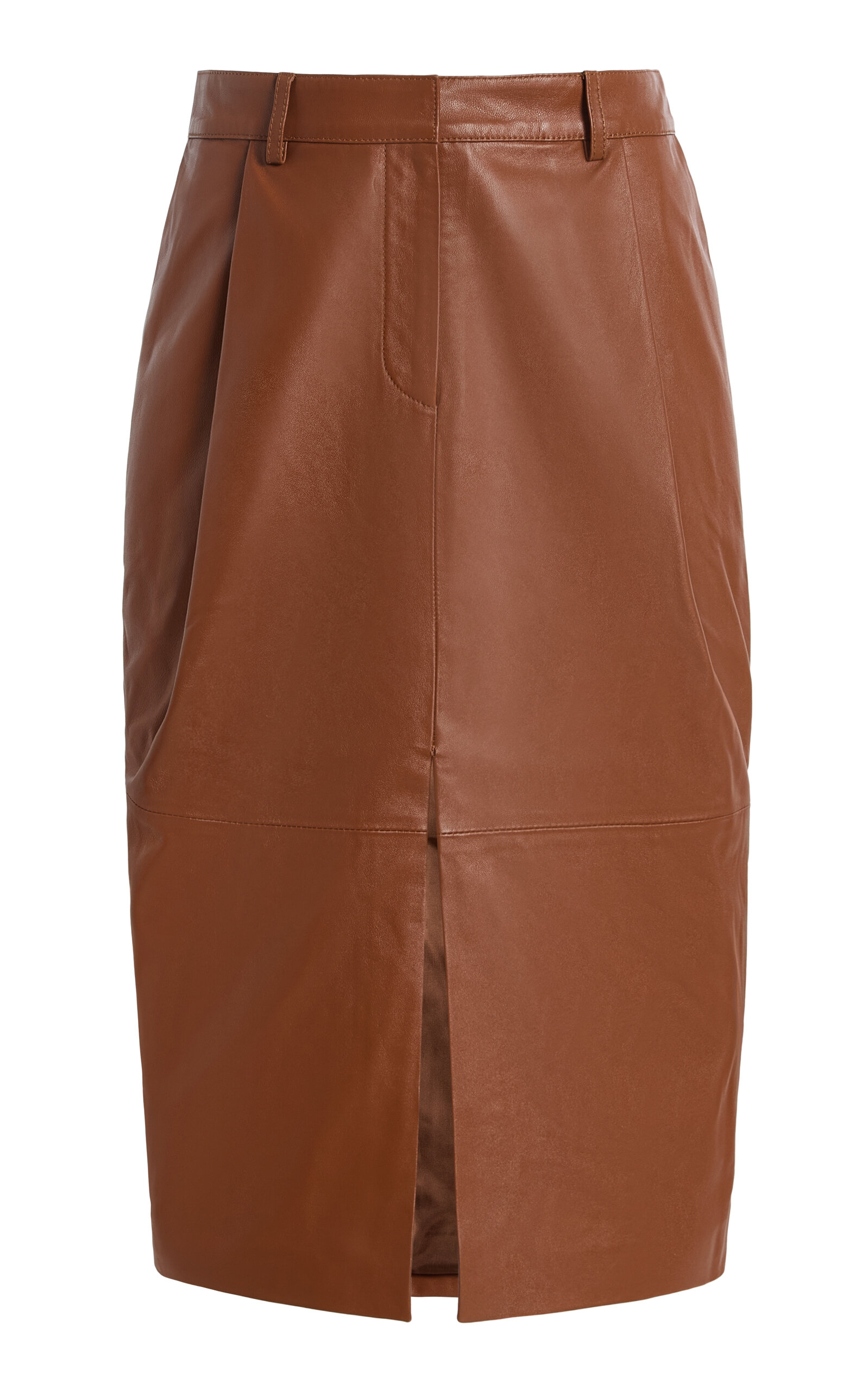 FRANÇOISE FRANÇOISE Aka Leather Midi Skirt