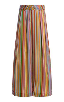 FRANÇOISE FRANÇOISE Exclusive La Isla Mila Silk Satin Pants