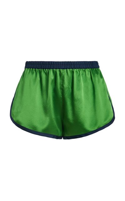 FRANÇOISE FRANÇOISE Fanny Silk Mini Shorts