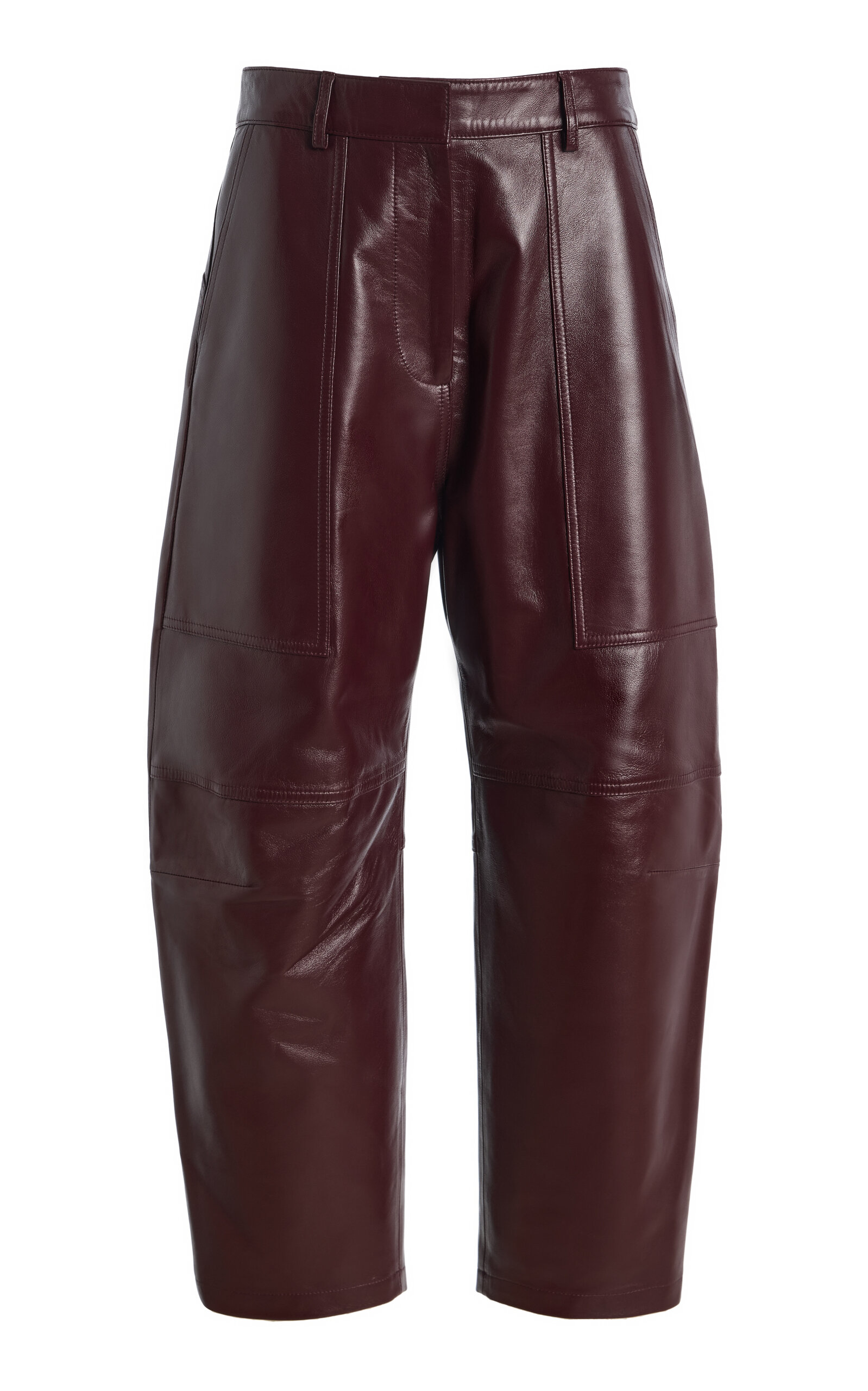 FRANÇOISE FRANÇOISE Gaia Leather BarrelLeg Pants