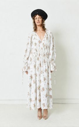 FRANÇOISE FRANÇOISE Jade CottonSilk Maxi Dress