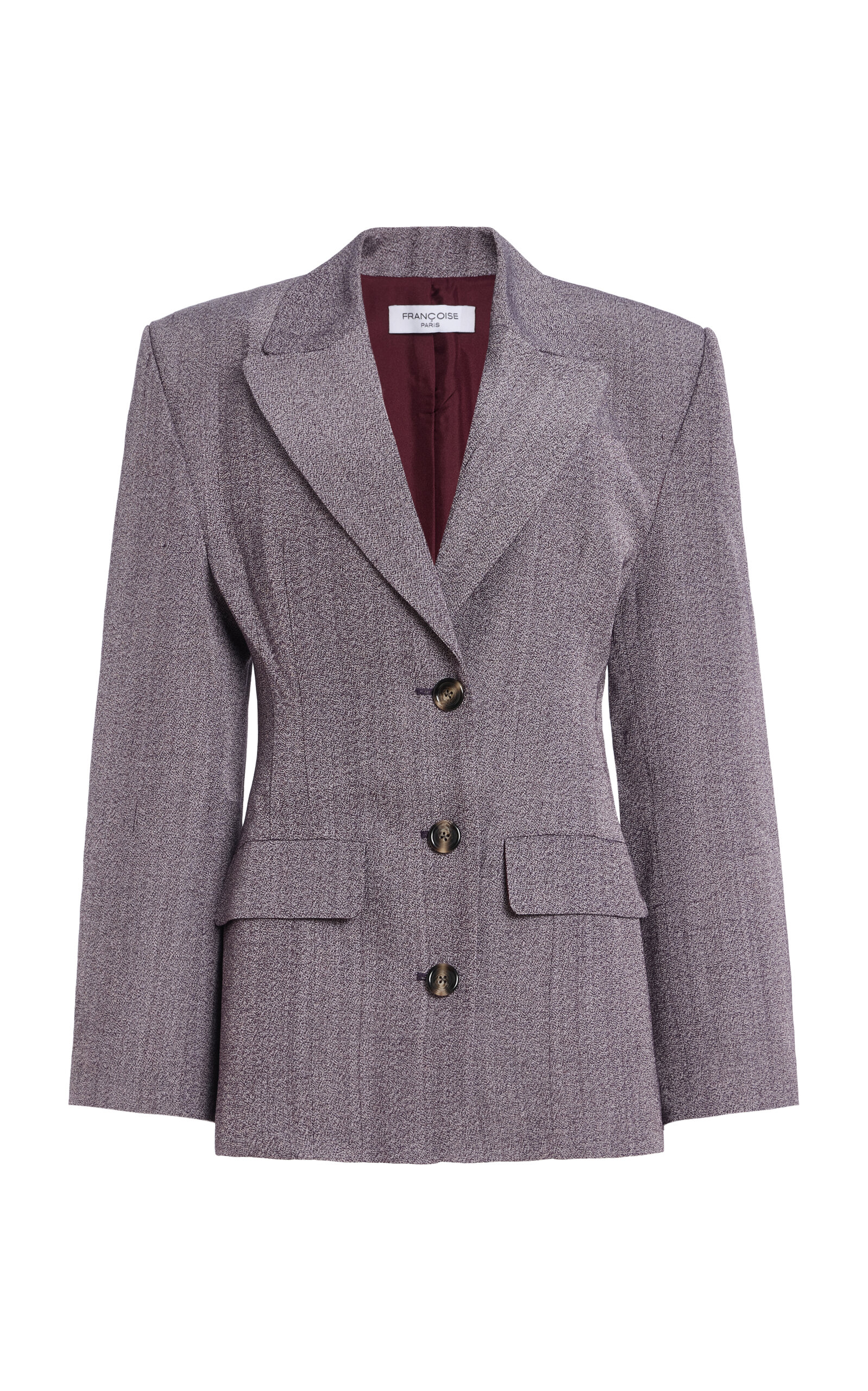 FRANÇOISE FRANÇOISE Jemma SilkBlend Blazer