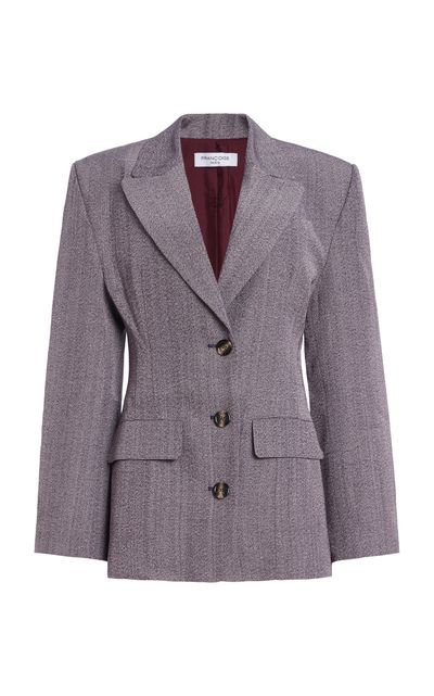 FRANÇOISE FRANÇOISE Jemma SilkBlend Blazer