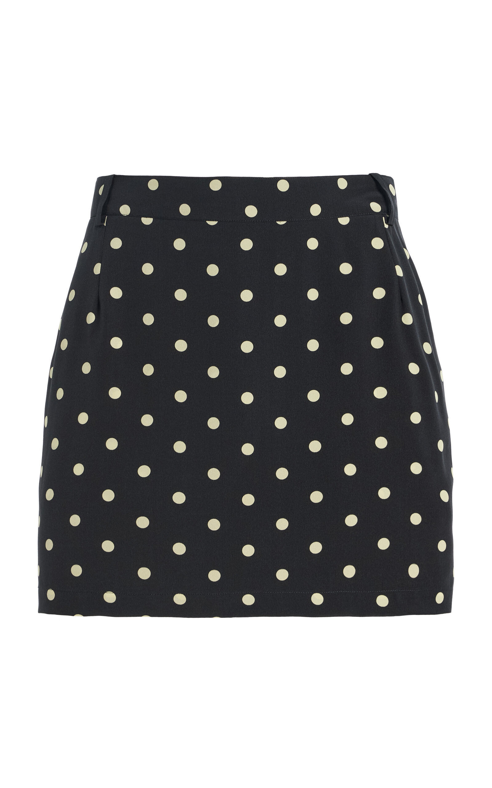 FRANÇOISE FRANÇOISE Joelle Silk Mini Skirt
