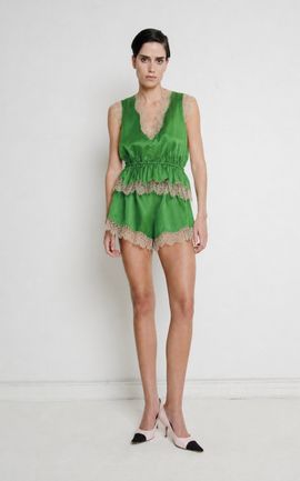 FRANÇOISE FRANÇOISE Lisette Silk Shorts