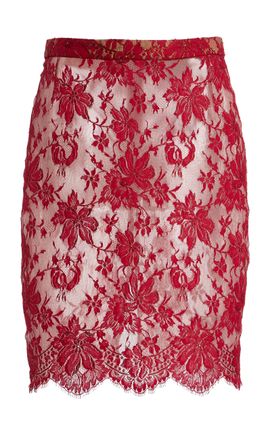 FRANÇOISE FRANÇOISE Paulina Lace Midi Skirt