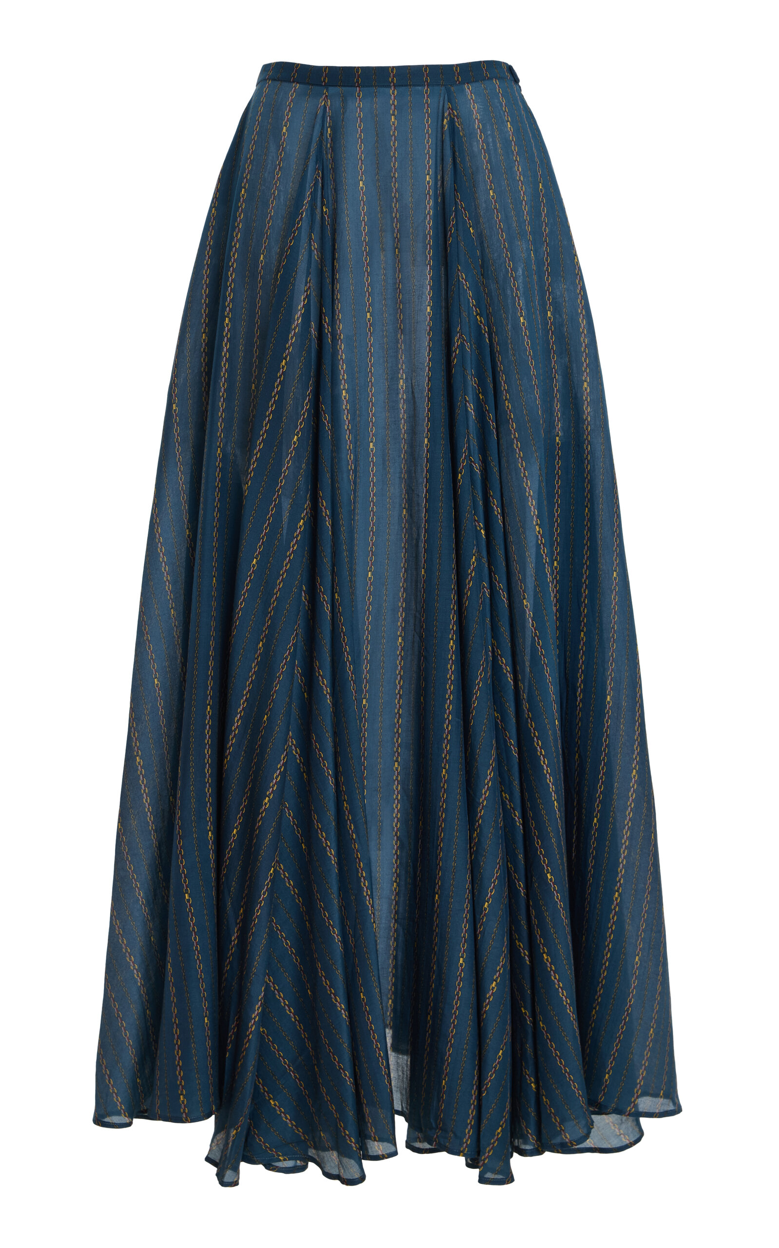 FRANÇOISE FRANÇOISE Savannah CottonSilk Maxi Skirt