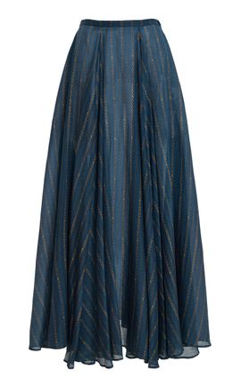 FRANÇOISE FRANÇOISE Savannah CottonSilk Maxi Skirt