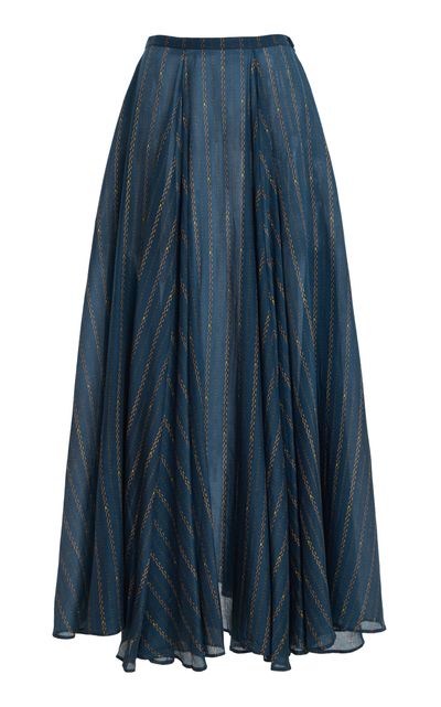 FRANÇOISE FRANÇOISE Savannah CottonSilk Maxi Skirt
