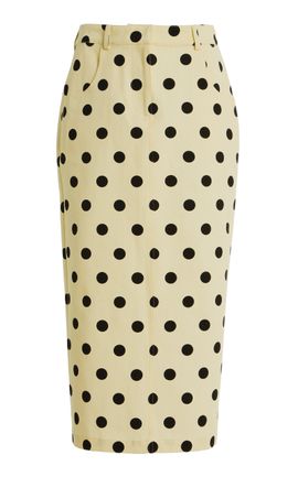 FRANÇOISE FRANÇOISE Tina Cotton Midi Skirt