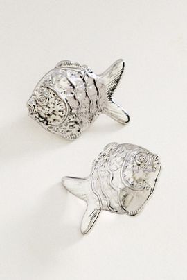 Frasier Sterling Catch of The Day Earrings