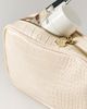 Frasier Sterling Croc Medium Pouch - 2