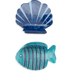 FRASIER STERLING FRASIER STERLING Amalfi Set of 2 Claw Clips
