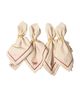 Frasier Sterling Frasier Sterling Bows Dinner Napkins Set Of 4 - 2