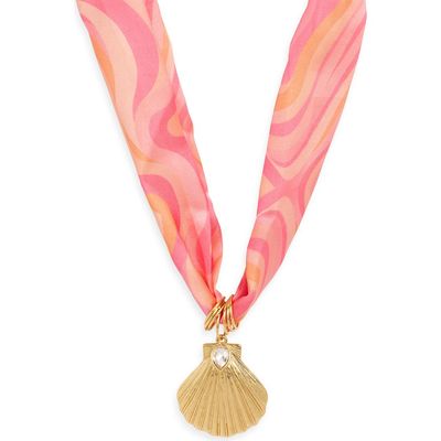 FRASIER STERLING FRASIER STERLING Catalina Scarf Shell Pendant Necklace