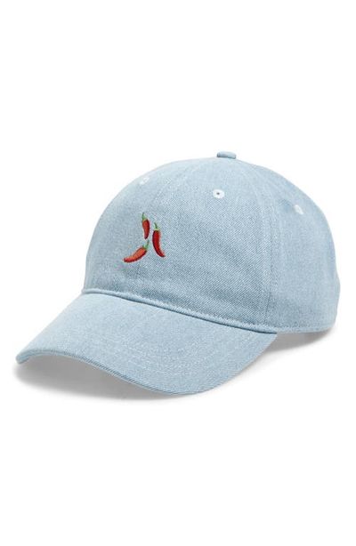 FRASIER STERLING FRASIER STERLING Chili Pepper Cotton Canvas Baseball Cap