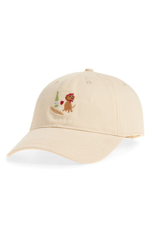 FRASIER STERLING FRASIER STERLING Dog Dinner Cotton Canvas Baseball Cap