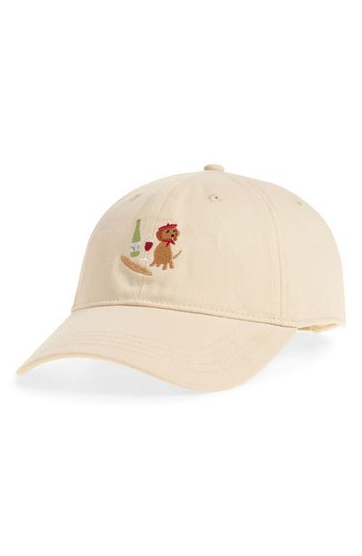 FRASIER STERLING FRASIER STERLING Dog Dinner Cotton Canvas Baseball Cap