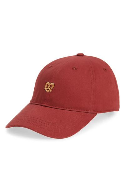 FRASIER STERLING FRASIER STERLING Embroidered Pretzel Baseball Cap 