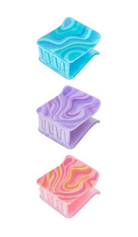 Frasier Sterling Frasier Sterling Groovy Gal Hair Clip Set