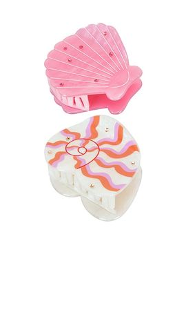 Frasier Sterling Frasier Sterling Shell Beach Claw Clip Set