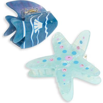 FRASIER STERLING FRASIER STERLING Tide Pool Set of 2 Claw Clips