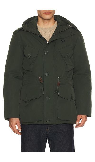 Fred Perry Fred Perry Patch Pocket Puffer Jacket