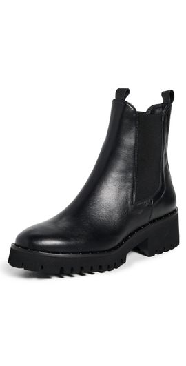 Freda Salvador Freda Salvador Brooke Chelsea Boots Black Calf