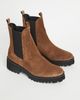 Freda Salvador Freda Salvador Brooke Waterproof Lug Sole Boots Brown 10 - 5