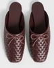 Freda Salvador Freda Salvador Cammie Flats Umber Woven Calf - 2