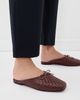 Freda Salvador Freda Salvador Cammie Flats Umber Woven Calf - 3