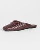 Freda Salvador Freda Salvador Cammie Flats Umber Woven Calf - 5