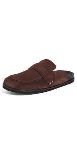 Freda Salvador Freda Salvador Ellen Suede Mules Mocha Suede