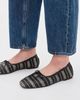 Freda Salvador Freda Salvador Jada Flats Black Vanilla Woven Calf - 3