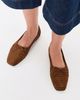 Freda Salvador Freda Salvador Jada Flats TOFFEE WOVEN SUEDE - 3