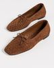 Freda Salvador Freda Salvador Jada Flats TOFFEE WOVEN SUEDE - 5